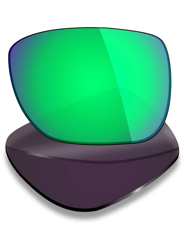 Custom Prescription Lenses for Oakley Activate OX8173 55mm Emerald Green Mirrored / Standard