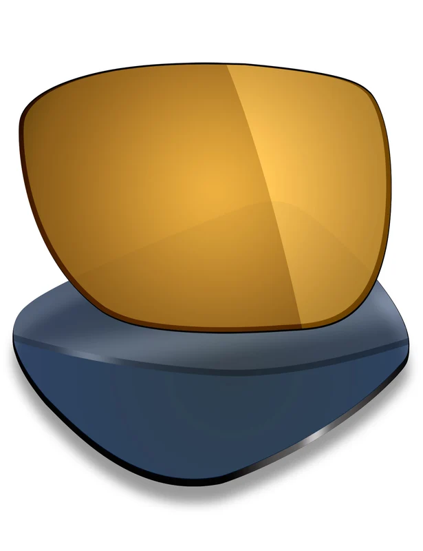 Custom Prescription Lenses for Oakley Activate OX8173 55mm 24K Gold Mirrored / Standard