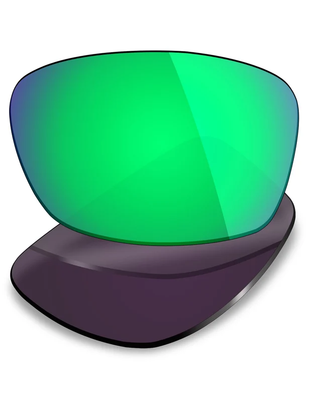 Custom Prescription Lenses for Oakley Hijinx Emerald Green Mirrored / Standard