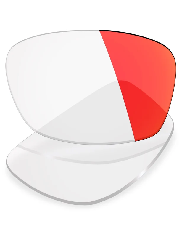 Custom Prescription Lenses for Oakley Hijinx Trivex® Red Mirrored Photochromic / Trivex®