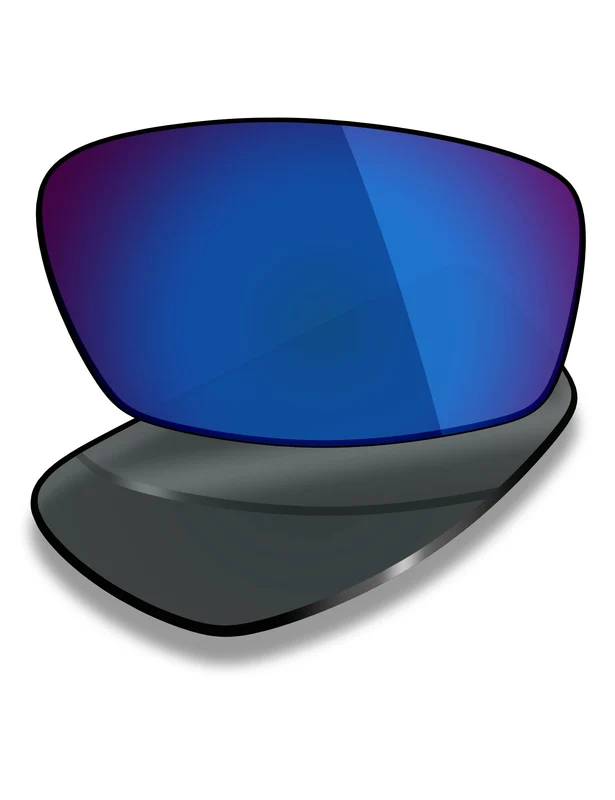 Oakley Transistor OX3085 51mm Replacement Lenses by MRY Pacific Blue Mirrored / HD Polarized