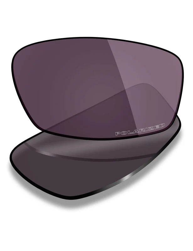 Oakley Transistor OX3085 51mm Replacement Lenses by MRY Gray Chrome Mirrored / HD Polarized Ultra