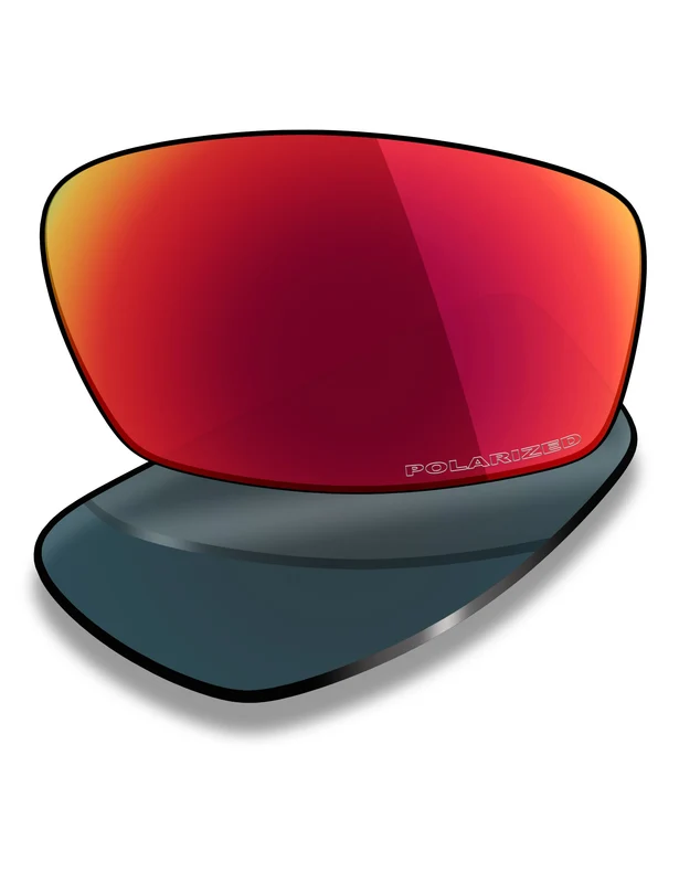 Oakley Transistor OX3085 51mm Replacement Lenses by MRY Deep Red Mirrored / HD Polarized Ultra