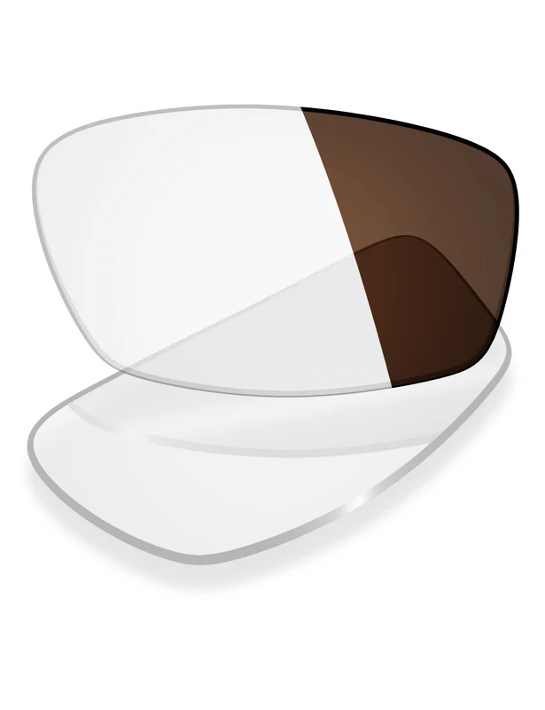 Custom Prescription Lenses for Oakley Transistor OX3085 51mm Adapt Brown Photochromic / Standard