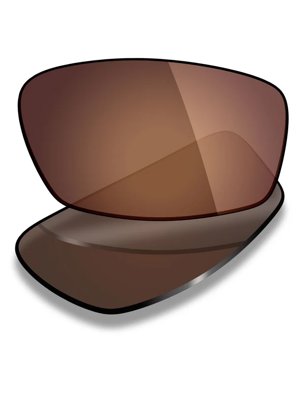 Custom Prescription Lenses for Oakley Transistor OX3085 51mm Bronze Brown / Standard