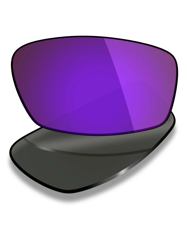 Custom Prescription Lenses for Oakley Transistor OX3085 51mm Plasma Purple Mirrored / Standard
