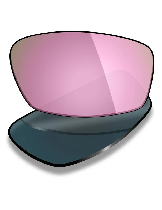 Custom Prescription Lenses for Oakley Transistor OX3085 51mm Peach Gold Mirrored / Thin