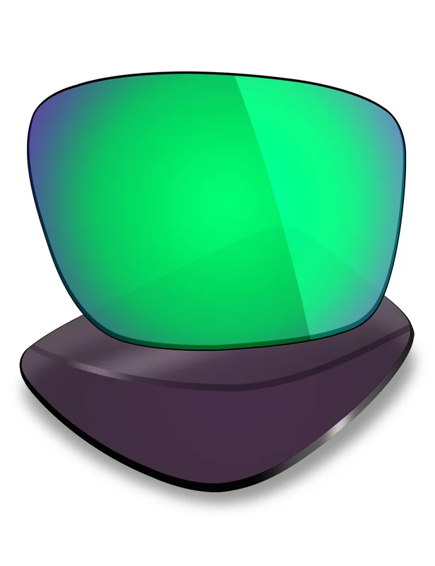 Custom Prescription Lenses for Oakley Mainlink OO9264 57mm Emerald Green Mirrored / Thin