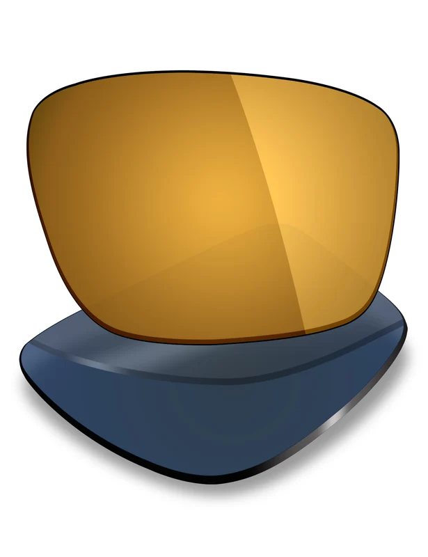 Custom Prescription Lenses for Oakley Mainlink OO9264 57mm 24K Gold Mirrored / Polarized