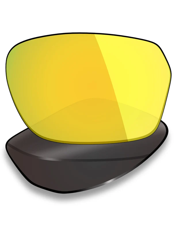 Oakley Hex Jector (A) OX8174F 54mm Replacement Lenses by MRY 24K Gold Mirrored / HD Polarized