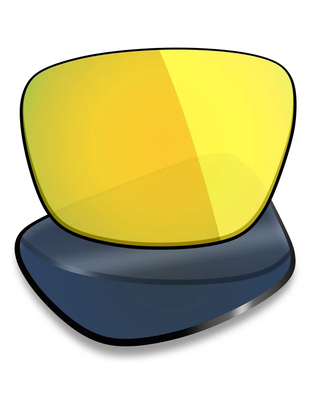 Oakley Hyperlink OX8078 54mm Replacement Lenses by MRY 24K Gold Mirrored / Non-polarized