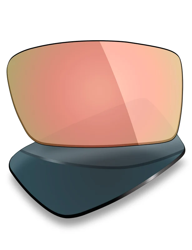 Oakley Rhinochaser OX3111 54mm Replacement Lenses by MRY Peach Gold Mirrored / HD Polarized