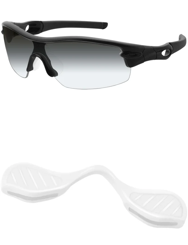 Replacement Nose Piece for Oakley Radar EV S Path OO9510 White / High Bridge Fit