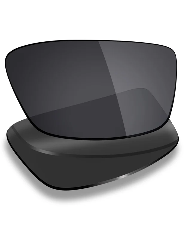 Custom Prescription Lenses for Oakley Airdrop OX8065 53mm Stealth Black / Polarized