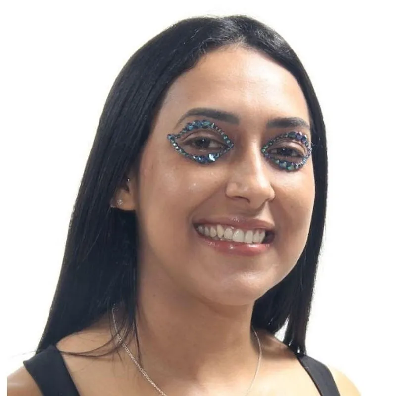 Adesivo Facial - Azul Color - Sortido
