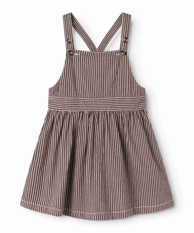 MARMAR COPENHAGEN BROWN STRIPE BUTTON JUMPER 8