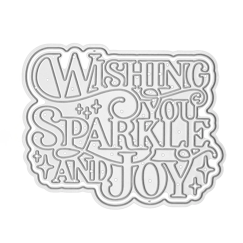 Poppy Crafts Cutting Dies #1768 - Sparkle and Joy