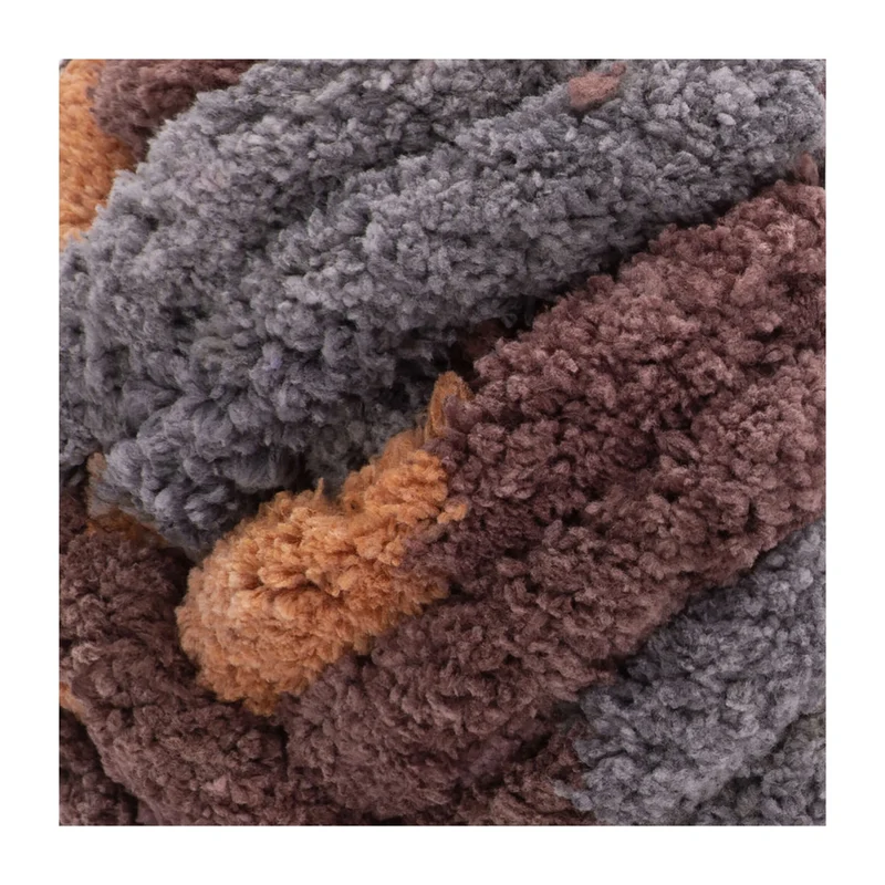 Poppy Crafts Blanket Big Ball Yarn 300g - Firewood
