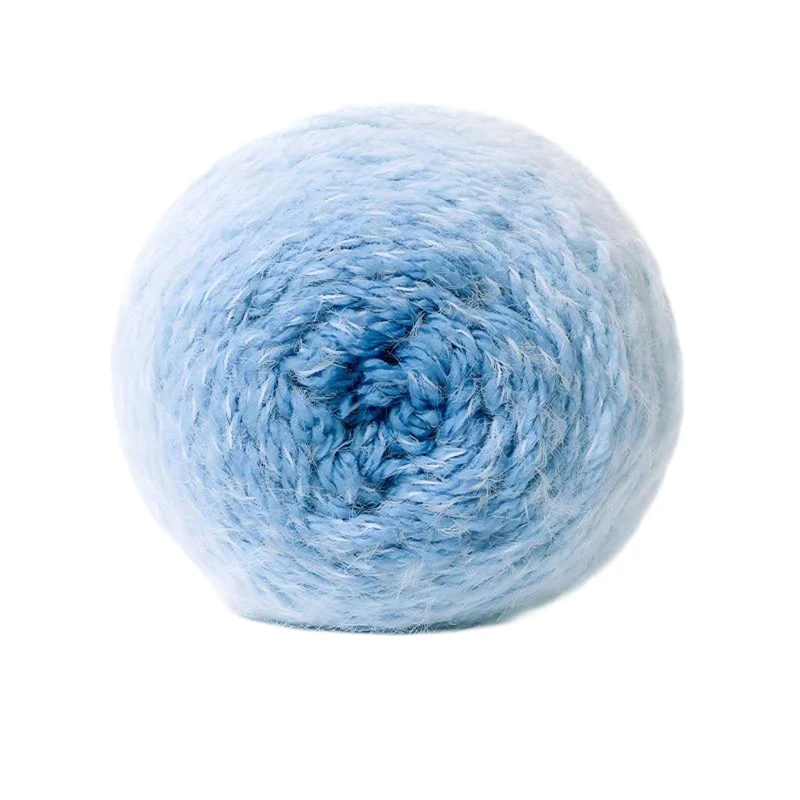 Poppy Crafts Ombre Rainbow Cake Yarn 190g - Blue