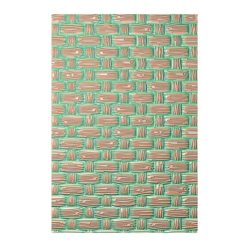 Poppy Crafts 3D Embossing Folder #239 - Basket Weave