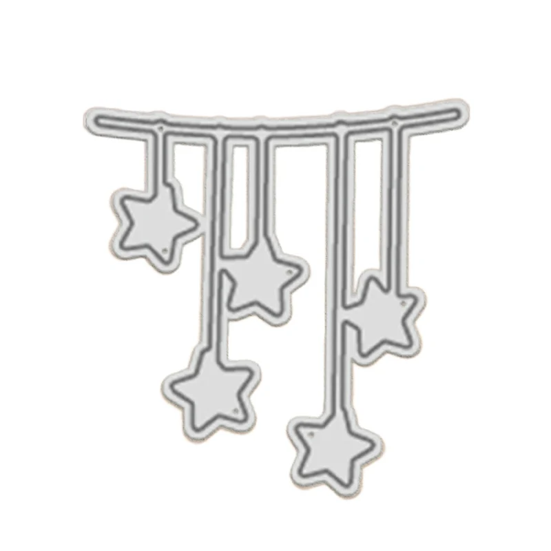 Poppy Crafts Cutting Dies #1751 - Hanging Stars