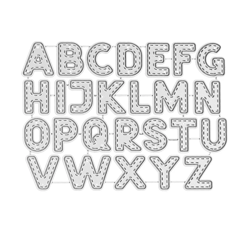 Poppy Crafts Cutting Dies #1772 - Celebration Letters