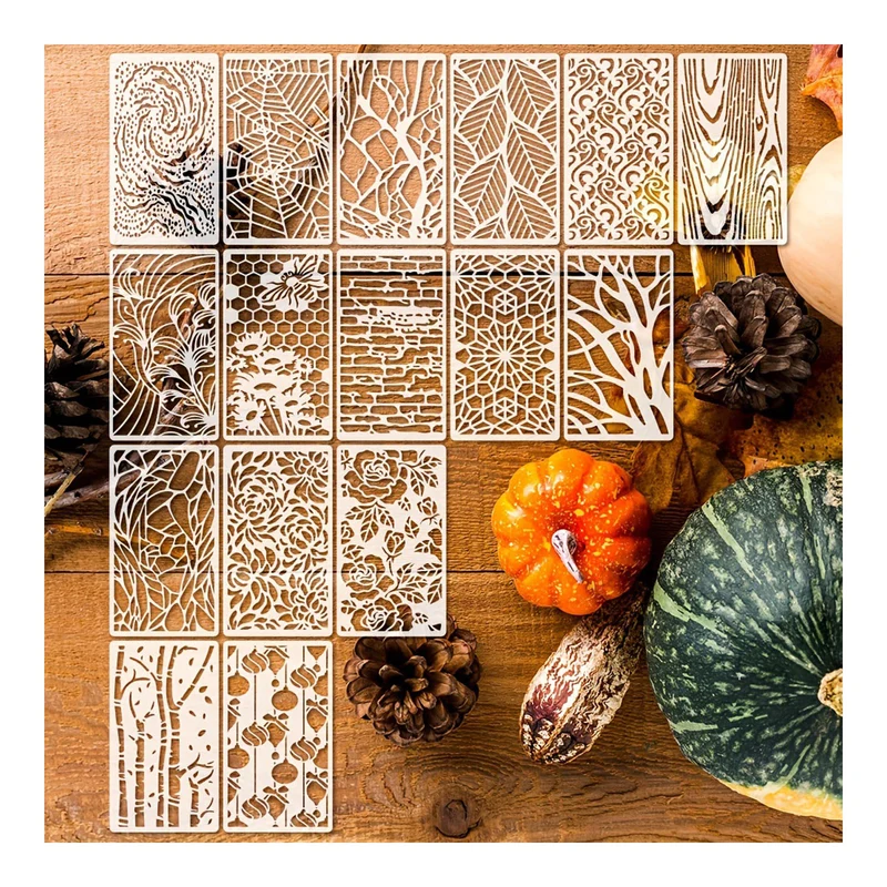 Poppy Crafts Stencil Kit #162 - Pattern Collection