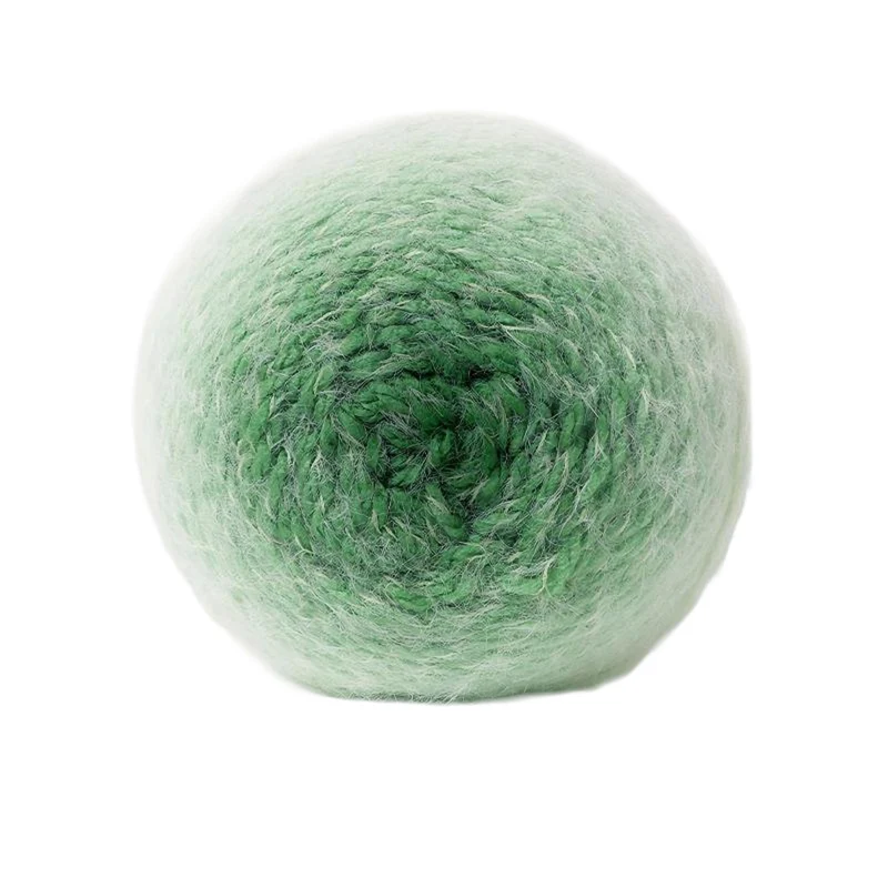 Poppy Crafts Ombre Rainbow Cake Yarn 190g - Green