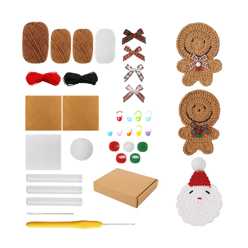 Poppy Crafts Learn to Crochet Kit #79 - Christmas Decorations