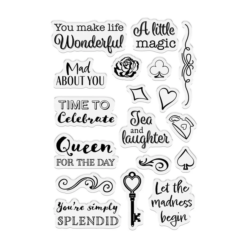 Poppy Crafts Stamps #788 - Magical Moments