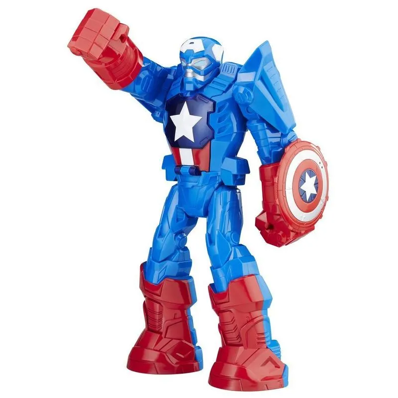 Boneco Captain America Hasbro Playskool Heroes - C0265