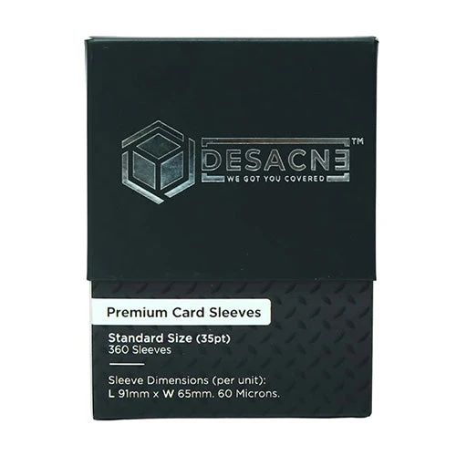 Desacne Premium Card Sleeves 360pc Standard Size Gameology