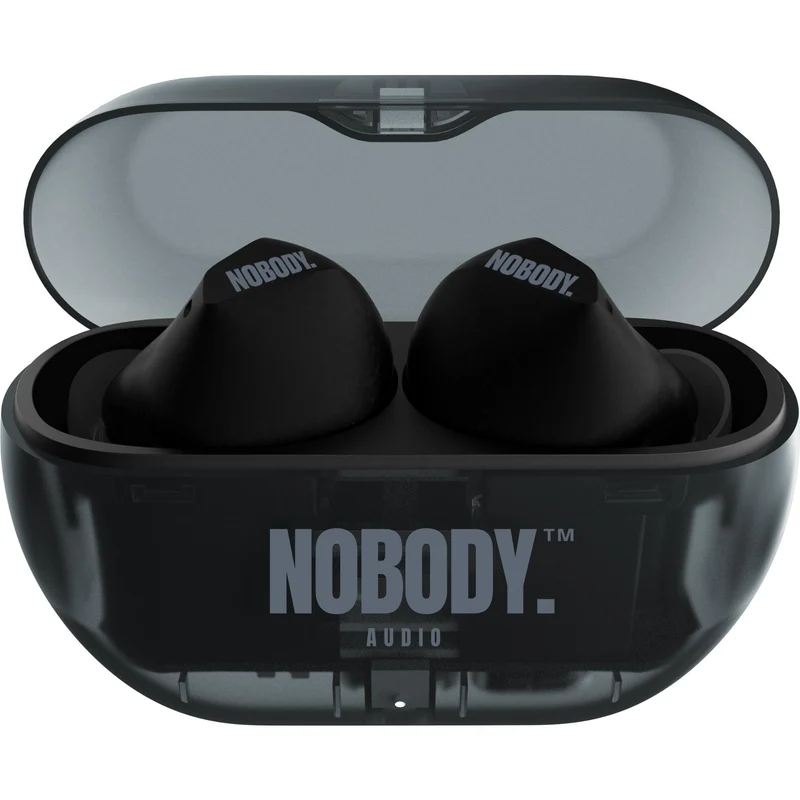 NOBODY Audio VP0 Earbuds With TechSeal (Black)