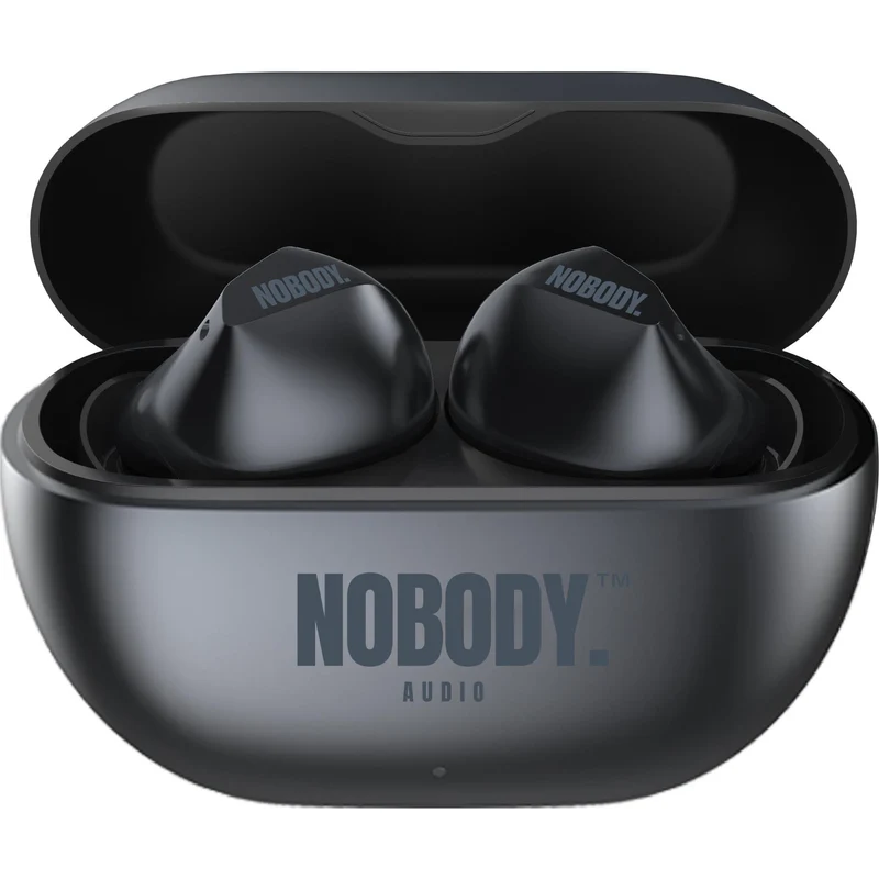 NOBODY Audio VP4 Pro ANC Premium Earbuds With Call Clarity (Titanium)