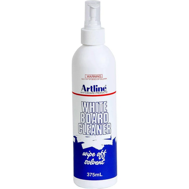 Artline Whiteboard Cleaner Spray Bottle 375mL SuperOffice