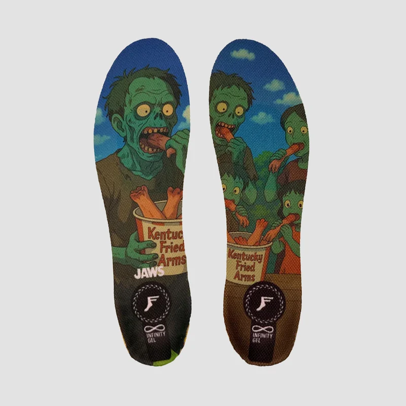Footprint Kingfoam Elite Quantum Heel Infinity Foam High Insoles Jaws 4-9.5uk