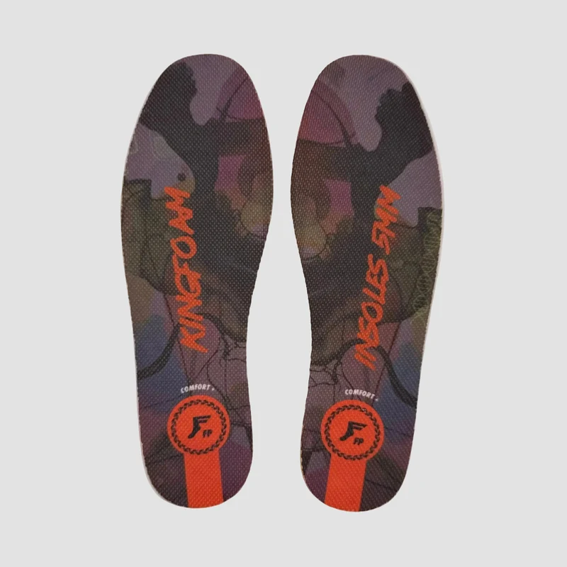 Footprint Kingfoam Everyday Infinity Foam Flat Mid Insoles Black Camo/White 4.5-10uk