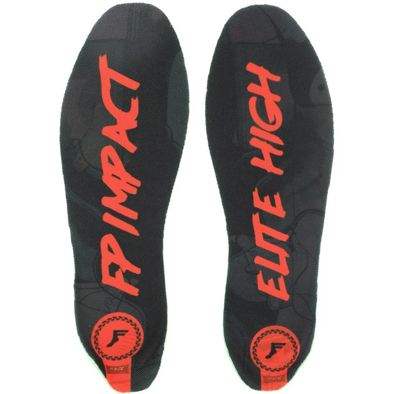 FP Kingfoam Comfort+ Hi-Profile Insoles Black Camo/Orange M