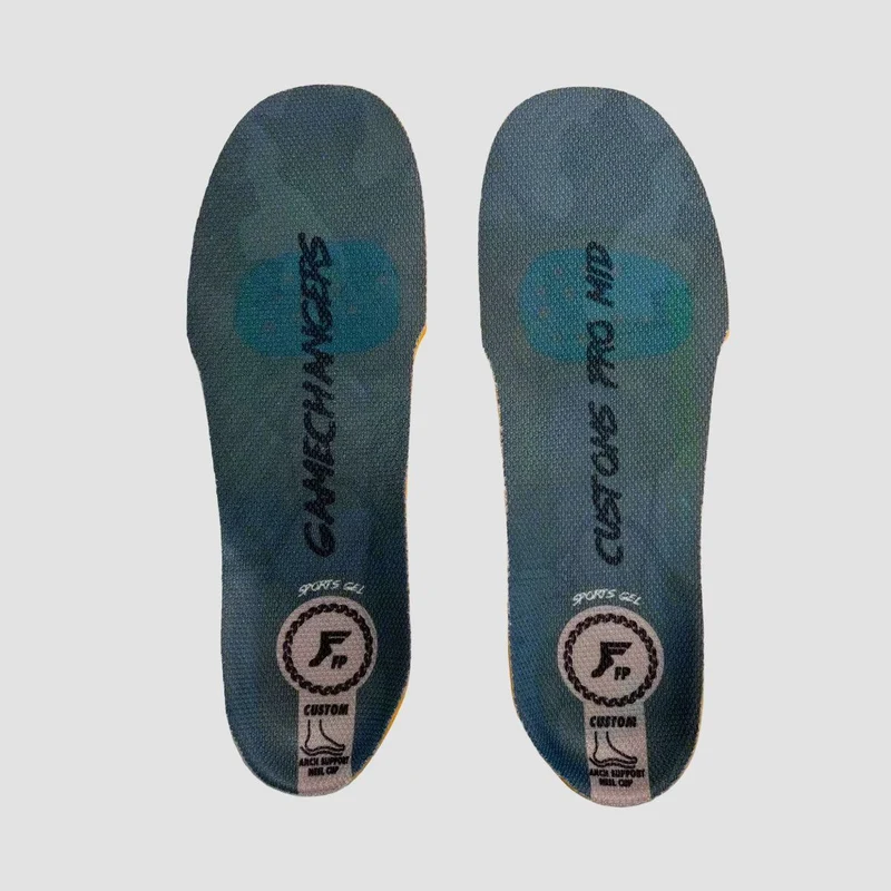 Footprint Gamechanger Elite Custom Orthotic Quantum Heel Sports Gel Mid Insoles 5.5-6uk