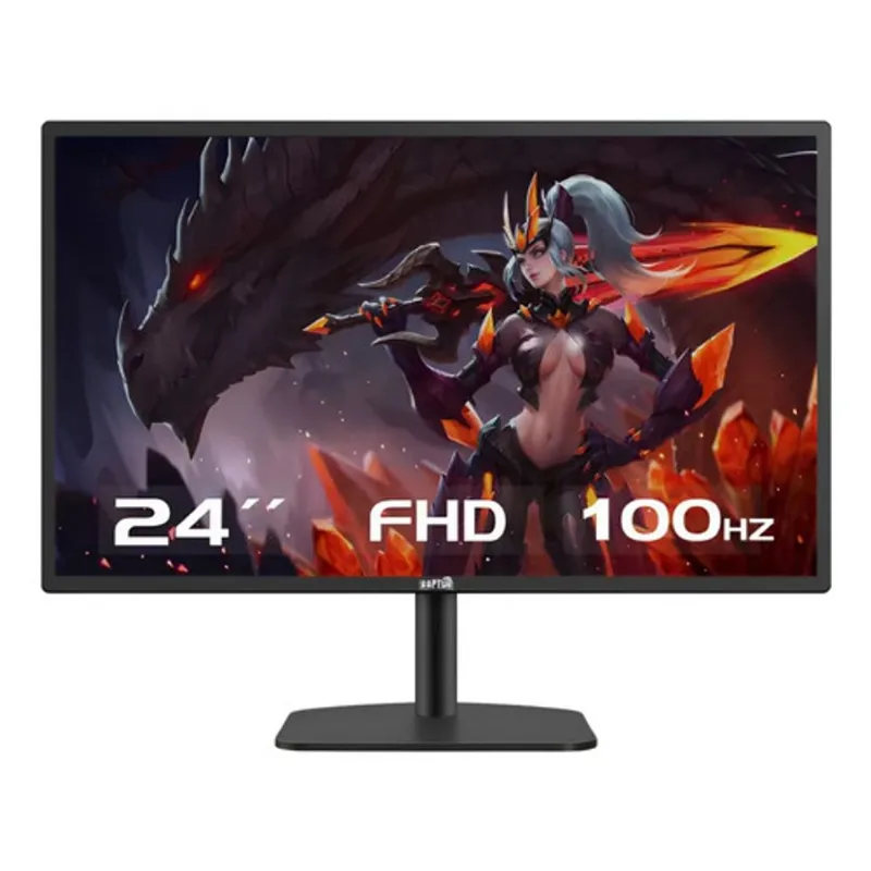 Monitor Gamer 24" Raptor Hawk Eye FHD 100Hz