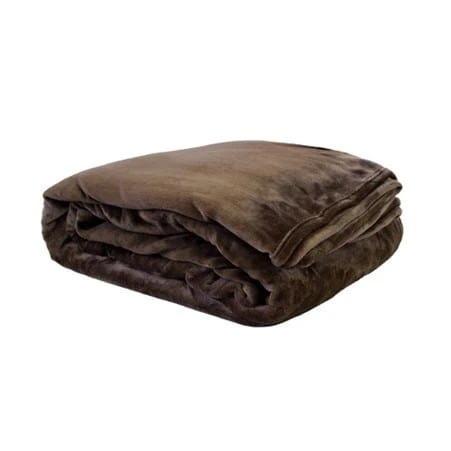 Bambury Ultraplush Blanket - Chocolate Double/Queen / Chocolate / One Size