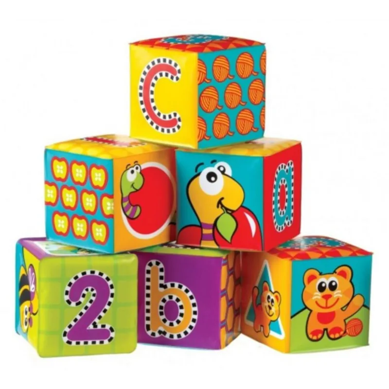 Cubos de Baño PLAYGRO 6 Piezas