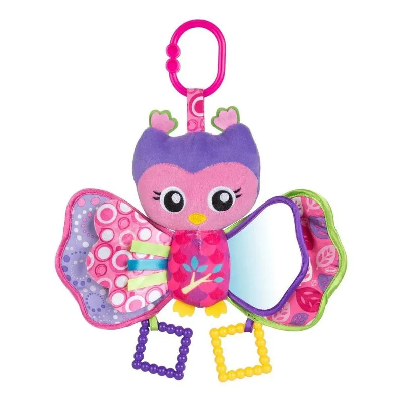 Brinquedo Para Bebê Com Mordedor Coruja Olive Owl Playgro