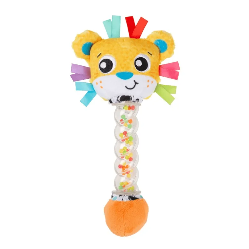 Juguete didáctico safari shaker rain rattle stick