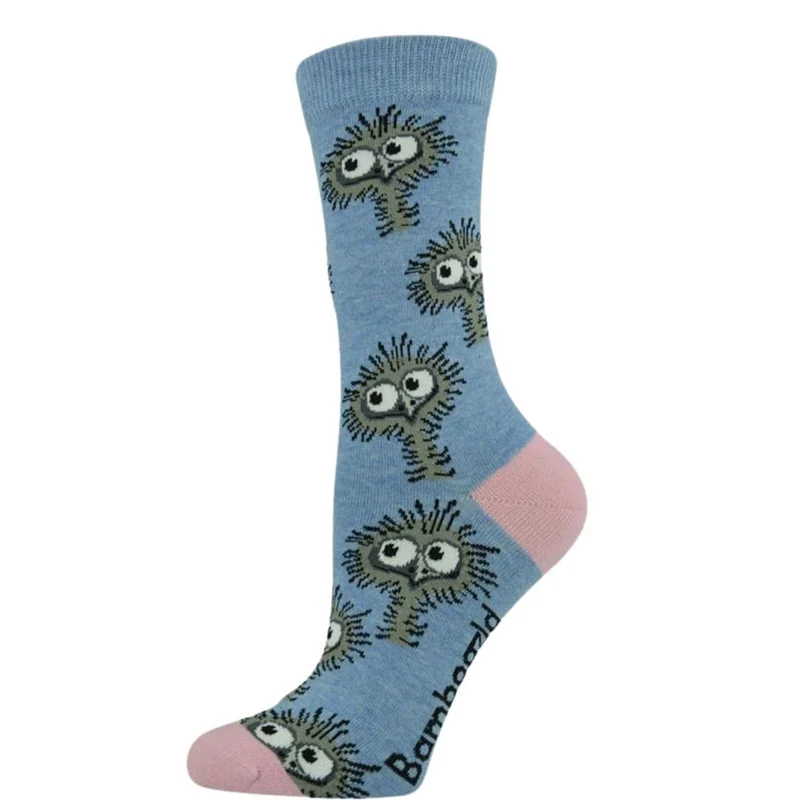 Bamboozld Womens Emu Bamboo Socks (BBS18EMUW) Blue 2-8