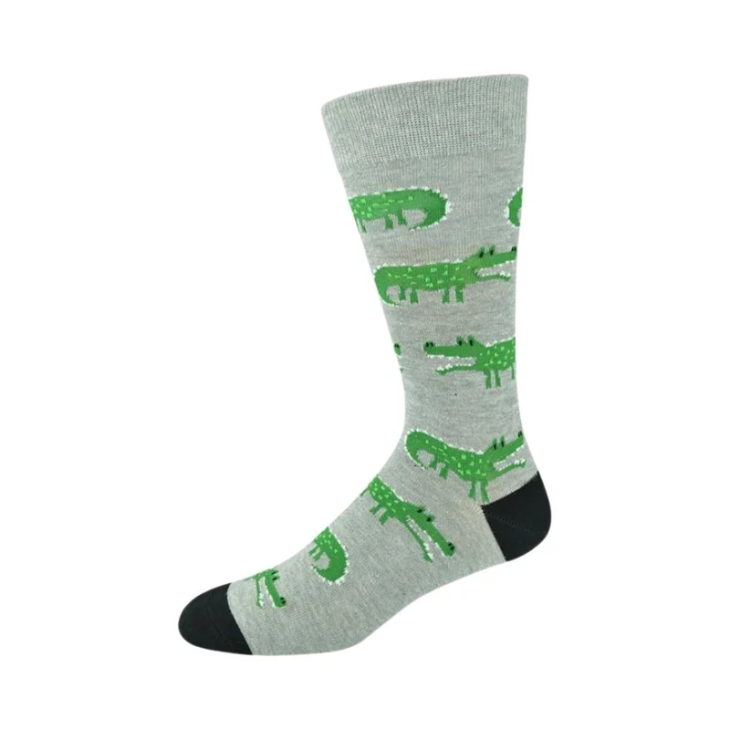 Bamboozld Mens Snap Bamboo Socks (BBS19SNAPR) Grey 7-11