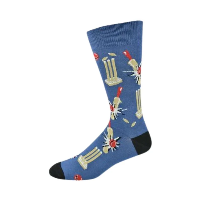 Bamboozld Mens How's That Bamboo Socks (BBS19HOWZATR) Blue 7-11