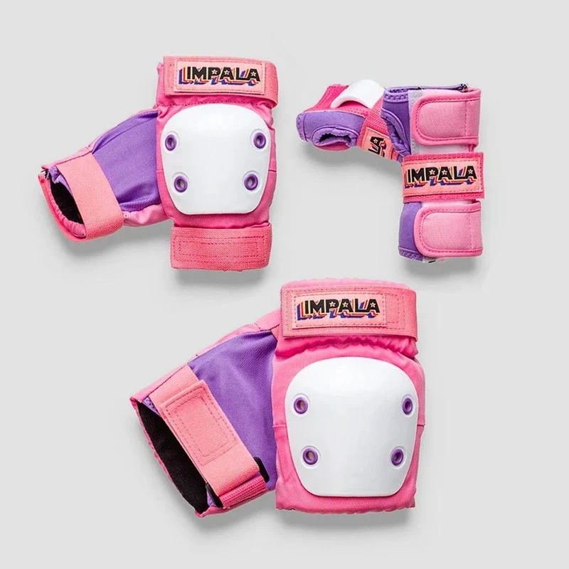 Impala Protective Pad Set Pink/Pink Patch - Kids Kids Small / Pink