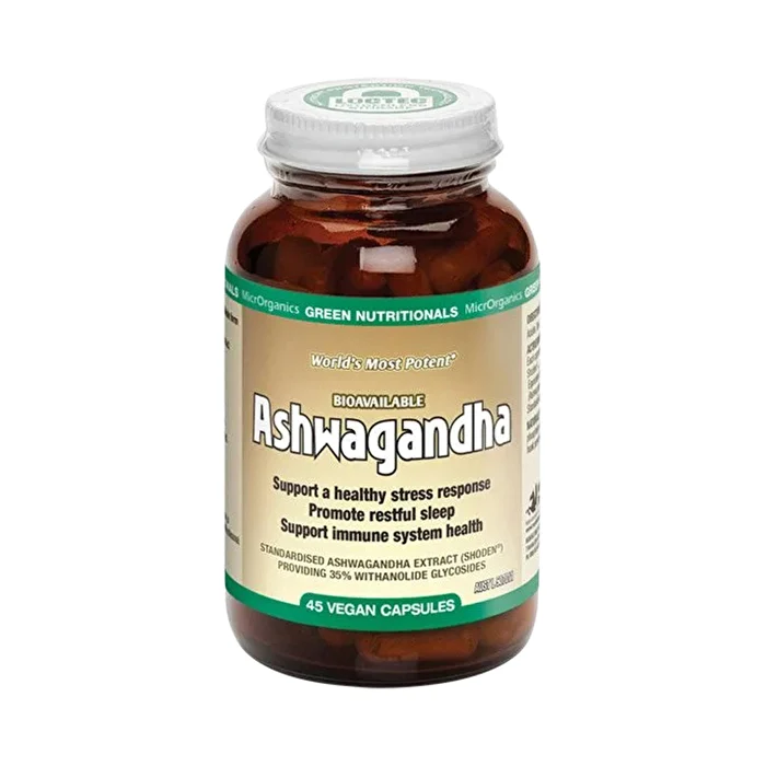 Green Nutritionals Ashwagandha 45 Caps 45 Caps