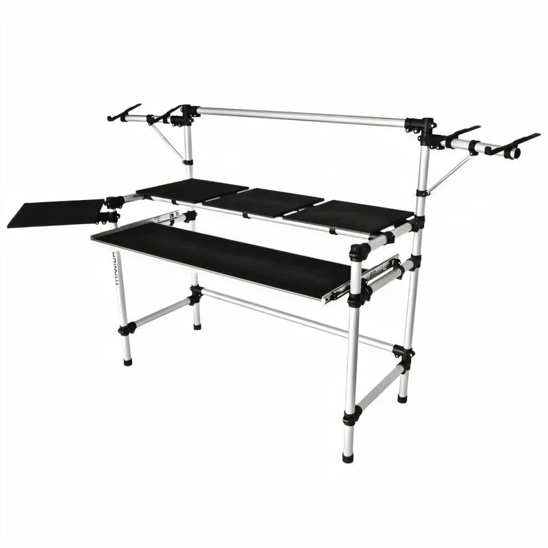 Rack Titanium Studio RS245 O Suporte Ideal Com Gaveta Retrátil Para Controladora ou Para Teclado 7/8